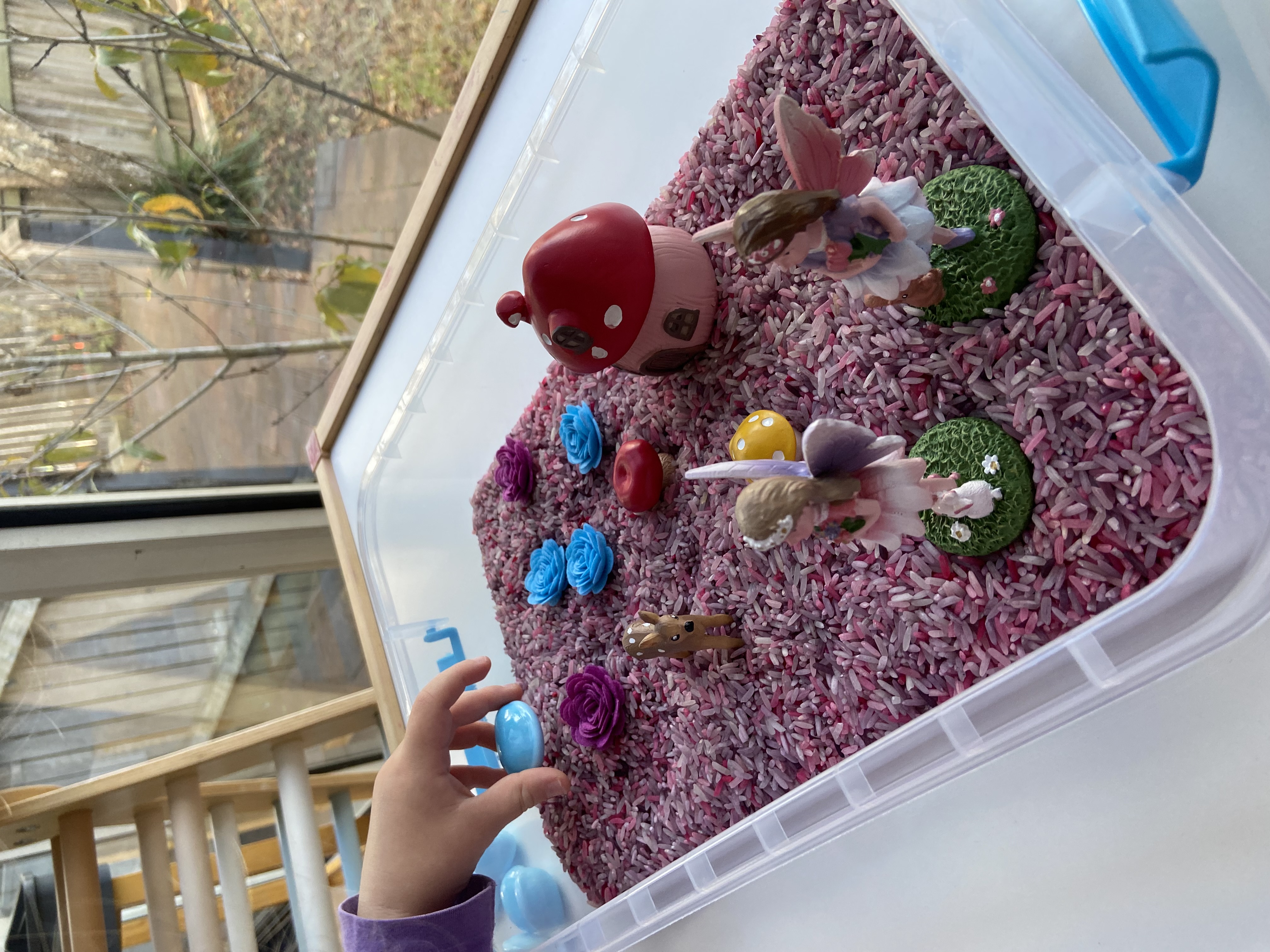 Little Fairy Garden Sensory action photo