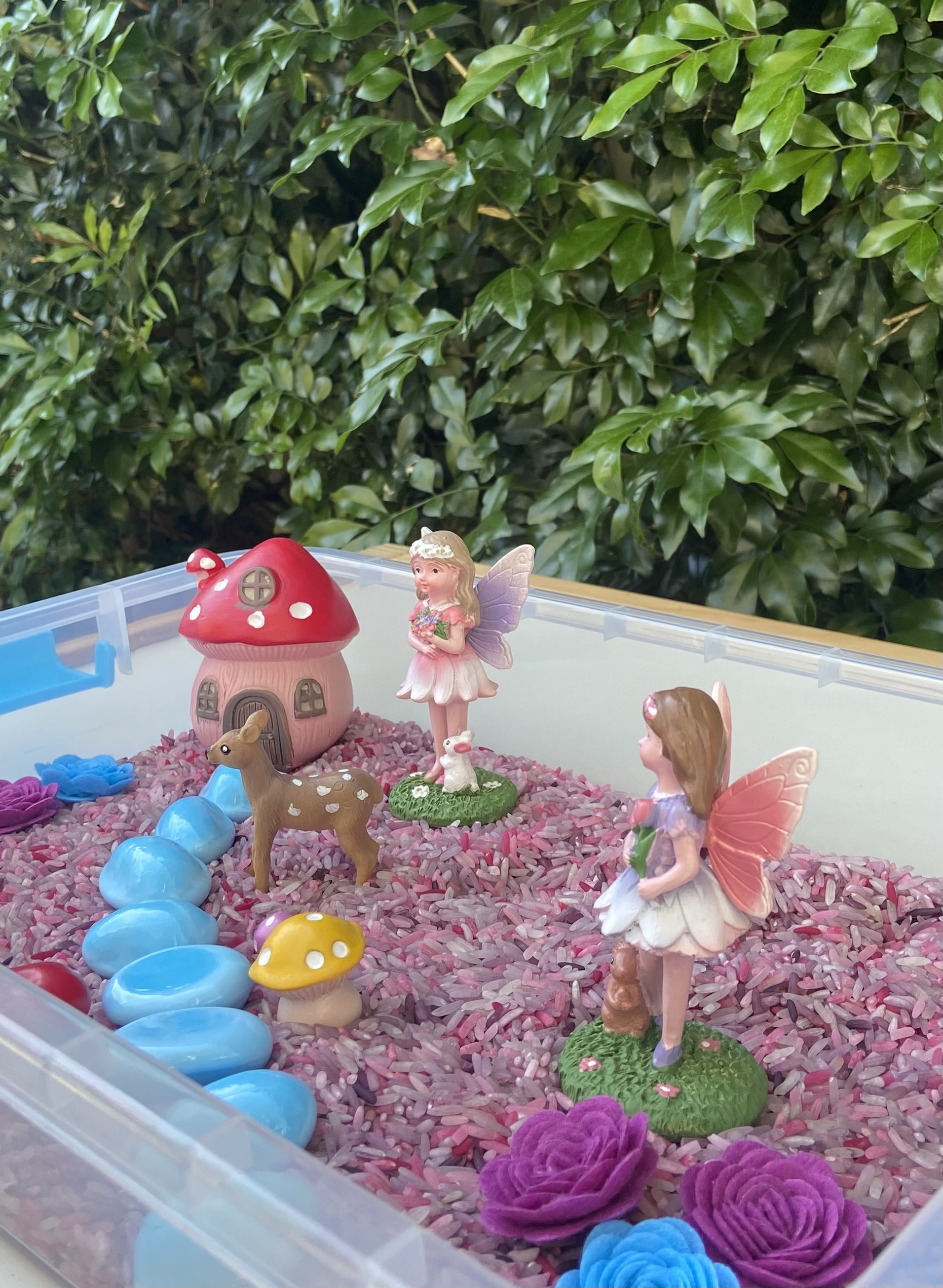 Little Fairy Garden Sensory action photo